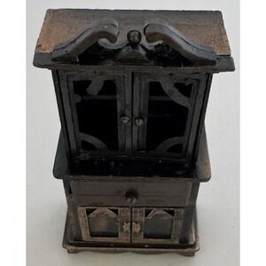 Vintage‎ 1977 Durham Industries Miniature Die Cast China Cabinet Hutch #48 LOT H